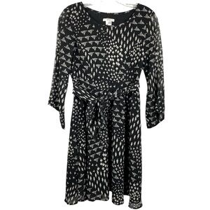 Esley Black Castle Unicorn Fairycore Dress S